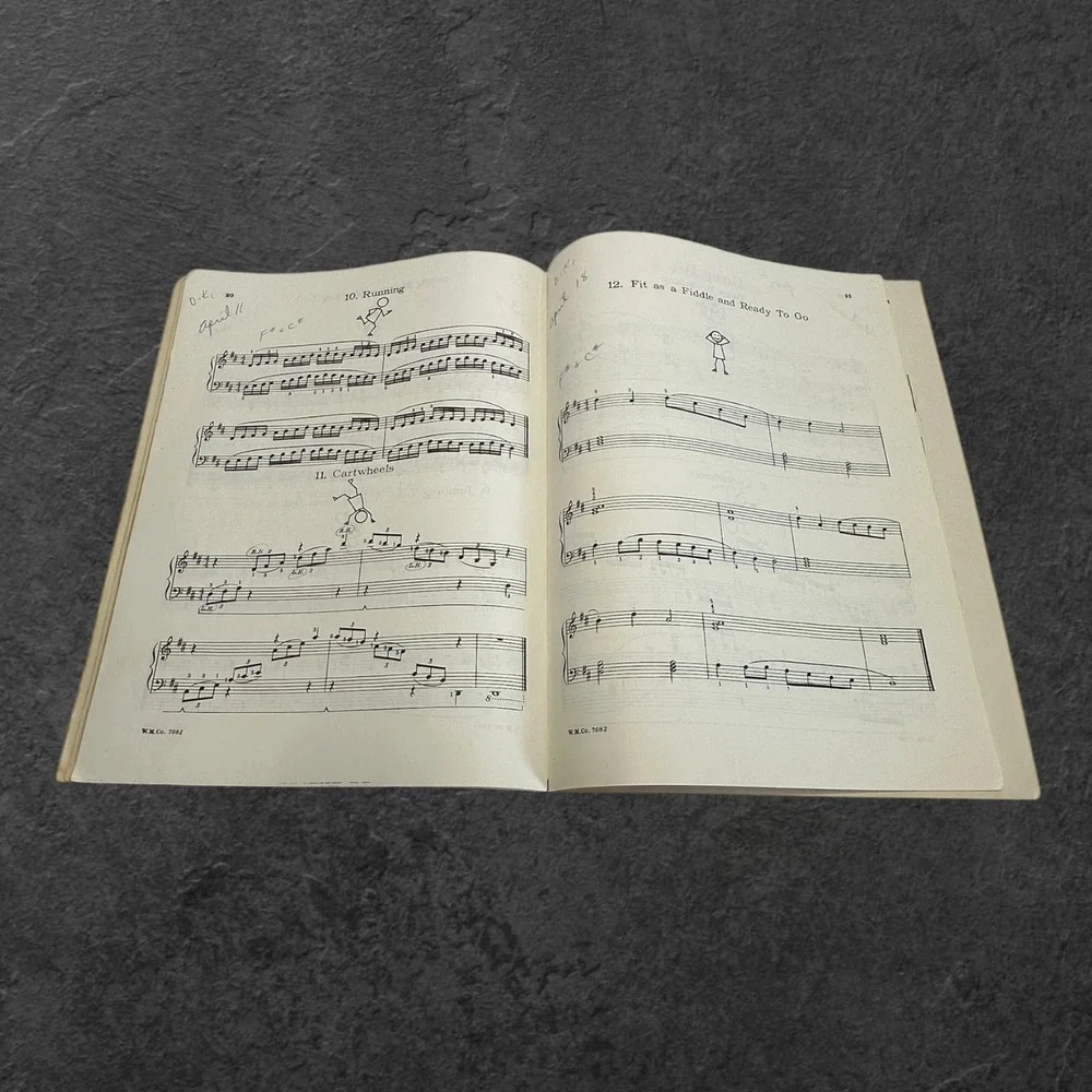 Willis Music Piano Sheet Music Lot A Dozen A Day Schaum Multi Fair Vintage